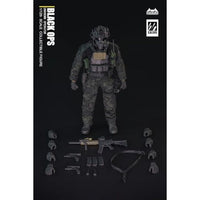 HASUKI SALVOシリーズ A01 BLACK OPS アンノウンオペレーター 1/12スケール可動フィギュア