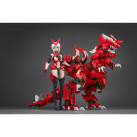 喜玩社(X-PLAY) 龍姫-01 羽王龍&火蛍 プラスチックモデルキット