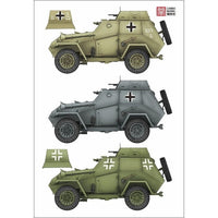 LANMM-35004 ランモモデル 1/35 ドイツ軍 BA-64B(r) 軽装甲車w/フルインテリア