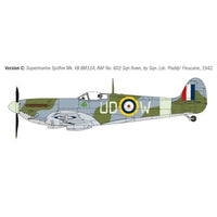 IT1482 イタレリ 1/72 WW.II イギリス空軍 スピットファイアMk.V/Mk.IX エース