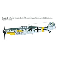 IT1483 イタレリ 1/72 WW.II ドイツ空軍 メッサーシュミット Bf-109 G-2/G-6 エース