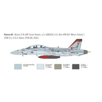 2823 イタレリ 1/48 F/A-18F スーパーホーネット 米海軍特別塗装