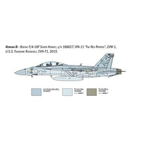 2823 イタレリ 1/48 F/A-18F スーパーホーネット 米海軍特別塗装