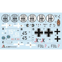 IT2842 イタレリ 1/48 WW.II フィアット CR.42 ファルコ 攻撃機型/夜間戦闘機型