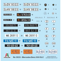 IT3633JP イタレリ 1/24 メルセデス・ベンツ 500 SLC (日本語対訳補足説明書付属)