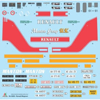 IT3969 イタレリ 1/24 ルノー AE500 マグナム スーパーデカール仕様