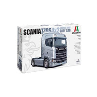 IT3971 イタレリ 1/24 スカニアS770 4×2 ノーマルルーフ グレイ・キャブ