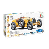 IT4716JP イタレリ 1/12 ブガッティ タイプ35B 1928 タルガ・フローリオ/1930 モナコGP (日本語対訳補足説明書付属)
