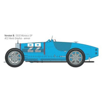IT4716JP イタレリ 1/12 ブガッティ タイプ35B 1928 タルガ・フローリオ/1930 モナコGP (日本語対訳補足説明書付属)