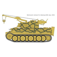 IT6764 イタレリ 1/35 WW.II ドイツ軍 Sd.Kfz.185 ベルゲティーガー 戦車回収車
