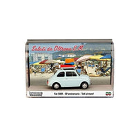 S2209 BRUMM 1/43 フィアット 500R 1972 1972-2022 50周年記念 グリーティング フロム オルトローナ・ディ・サン・マメッテ