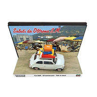 S2209 BRUMM 1/43 フィアット 500R 1972 1972-2022 50周年記念 グリーティング フロム オルトローナ・ディ・サン・マメッテ