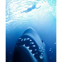 SDトイ: 【再生産】ジョーズ JAWS/ 映画ポスター PVC スタチュー