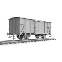 AK35502 AKインタラクティブ 1/35 WW.II ドイツ軍 有蓋貨車 ギュターワーゲン G10型