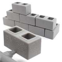 AK35019 AKインタラクティブ 1/35 コンクリートブロック 小屋製作キット