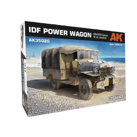 AK35020 AKインタラクティブ 1/35 イスラエル国防軍 IDF パワーワゴン WM300 カーゴトラック ウインチ装備タイプ