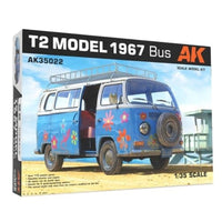 AK35022 AKインタラクティブ 1/35 1967 ワンボックスカー バスタイプ