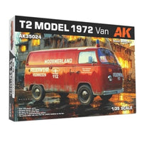 AK35024 AKインタラクティブ 1/35 1972 ワンボックスカー コマーシャルバンタイプ