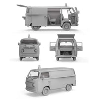 AK35024 AKインタラクティブ 1/35 1972 ワンボックスカー コマーシャルバンタイプ