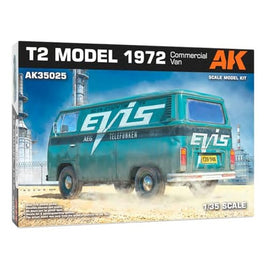 AK35025 AK インタラクティブ 1/35 1972 ワンボックスカー 商用バン