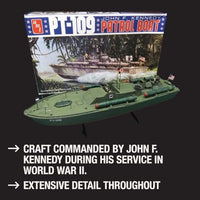 AMT1233 AMT 1/64 WWII アメリカ海軍 魚雷艇 PTボート PT-109 `ジョン・F・ケネディ艇`