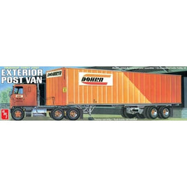 AMT1357 AMT 1/25 フルハーフ 40フィート エクステリア ポスト バントレーラー