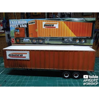 AMT1357 AMT 1/25 フルハーフ 40フィート エクステリア ポスト バントレーラー