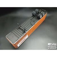 AMT1357 AMT 1/25 フルハーフ 40フィート エクステリア ポスト バントレーラー