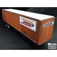 AMT1357 AMT 1/25 フルハーフ 40フィート エクステリア ポスト バントレーラー