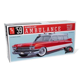 AMT1395 AMT 1/25 1959 キャデラック アンビュランス ストレッチャー付属