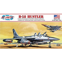 ATLAMCH252 アトランティスモデル 1/93 コンベア B-58 ハスラー 超音速爆撃機