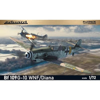 EDU70164 エデュアルド  1/72 Bf109G-10 WNF/ダイアナ プロフィパック