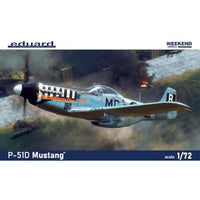 EDU7477 エデュアルド 1/72 P-51D w/ドーサルフィン ウィークエンドエディション