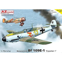 AZM7803 AZモデル 1/72 Bf109E-1 「エースパイロット1」