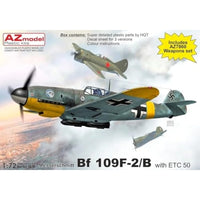 AZM7879 AZモデル 1/72 Bf109F-2/B w/ETC 50 爆弾架