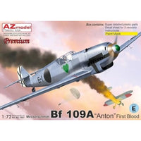 AZM7887 AZモデル 1/72 Bf109A `アントン` ファーストブラッド