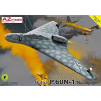 AZM7892 AZモデル 1/72 ゴータ P.60N-1 夜間戦闘機 ルフトバッフェ 1946年