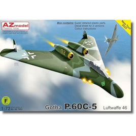 AZM7893 AZモデル 1/72 ゴータ P.60C-5 ルフトバッフェ 1946年