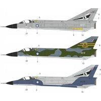 KPMH7218 KPモデル 1/72 ミラージュIIIO ハイテックキット
