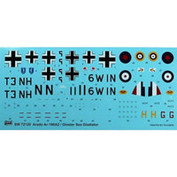 SWD72120 ソード 1/72 Ar196A-2vsシーグレディエーター「ノルウェー戦線」2in1