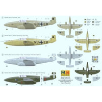 92290 RSモデル 1/72ハインケル 280 V3