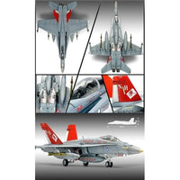 12520 アカデミー 1/72 F/A-18A+ 'VMFA-232 レッド・デビルス'