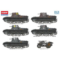 13556 アカデミー 1/35 Ⅰ号戦車B型&KS750サイドカー