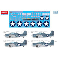 12355 アカデミー 1/48 F4F-4 ワイルドキャット 'バトル・オブ・ミッドウェイ'
