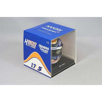 5HSP106 1/5 2024 Kyle Larson Arrow McLaren HendrickCars.com H1100 Arai 1/5 Scale Mini Replica Helmet