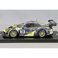 SB519 1/43 Porsche 911 GT3 R No.39 SINGHA Racing Team TP 12 3rd Pro-AM Cup class 24H Spa 2022 P. Bhi