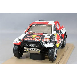 S5870 1/43 TOYOTA HILUX No.201 Winner Dakar 2022 Al-Attiyah - Mathieu Baumel
