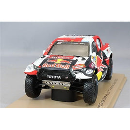 S5871 1/43 TOYOTA HILUX No.200 Winner Dakar 2023 Al-Attiyah - Mathieu Baumel