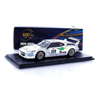 S6409 1/43 BMW M1 No.109 14th 24H Le Mans 1984 P. de Thoisy - P. Dagoreau - J-F Yvon