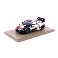 S6707 1/43 TOYOTA GR Yaris Rally1 No.1 TOYOTA GAZOO Racing WRT4th Rally Safari Kenya 2022   S. Ogier